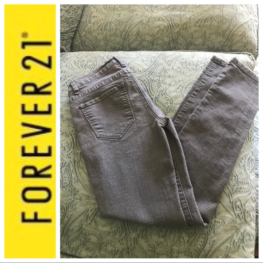 Forever 21 Gray Jeans